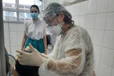 Itabira dá início ao mutirão de testagem contra a Covid e secretária prega manutenção de cuidados e vacinação